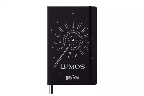 Een Moleskine Harry Potter Lumos Large Ruled Notebook LE koop je bij Moleskine.nl